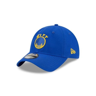 Sapca New Era Golden State Warriors NBA Hardwood Classic Nights 9TWENTY Adjustable - Albastri